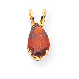 9x6mm Pear Garnet pendant 14k Gold XP426GA, MPN: XP426GA, 883957209203