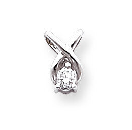 Diamond Pendant 14k White Gold XP686WAA, MPN: XP686WAA, 883957211107