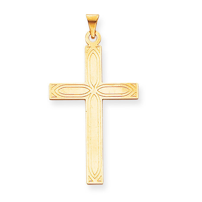 Cross Pendant 14k Gold Solid XR109, MPN: XR109, 886774151564