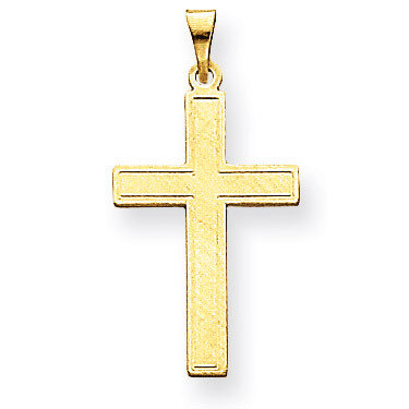 Cross Pendant 14k Gold XR111, MPN: XR111, 883957977928