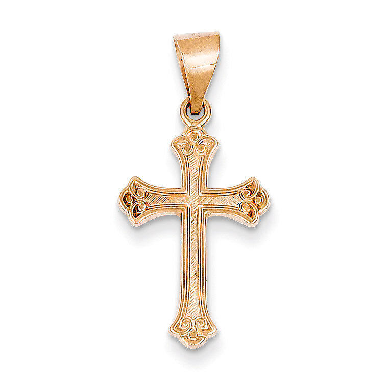 Cross Pendant 14k Rose Gold XR1229