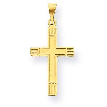 Cross Pendant 14k Gold XR133, MPN: XR133, 886774151625