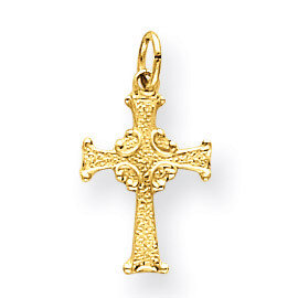 Celtic Cross Charm 14k Gold XR194, MPN: XR194, 883957145327