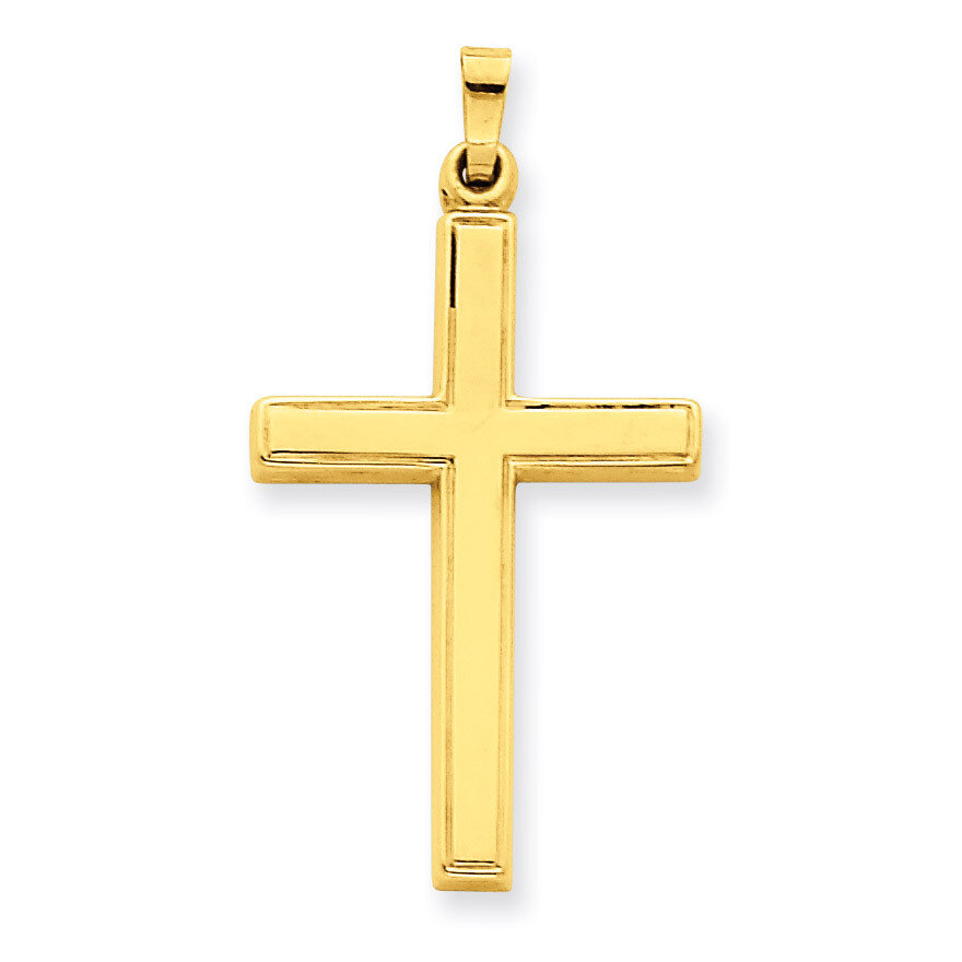 Hollow Cross Pendant 14k Gold XR240, MPN: XR240, 886774619965