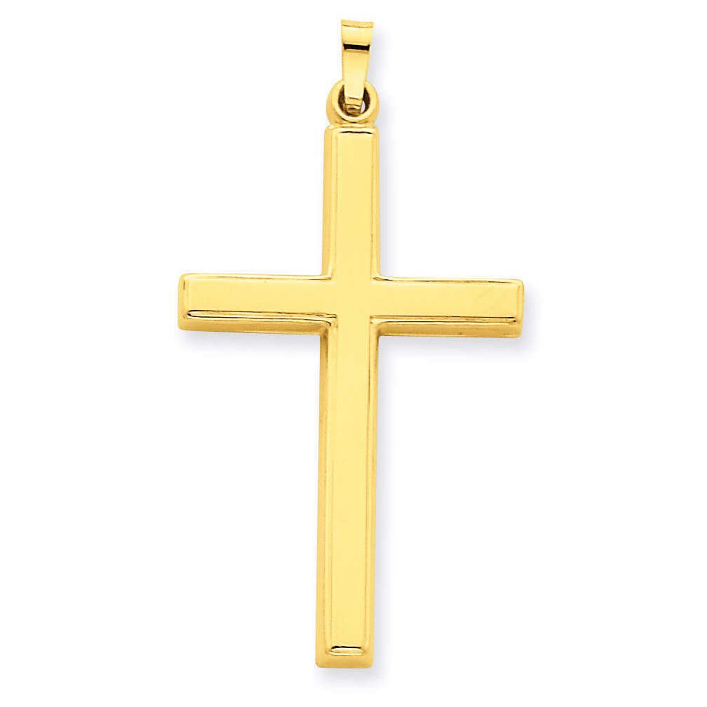 Hollow Cross Pendant 14k Gold XR241, MPN: XR241, 191101544033