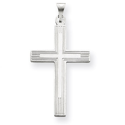 White Cross Charm 14k Gold XR471, MPN: XR471, 886774151793