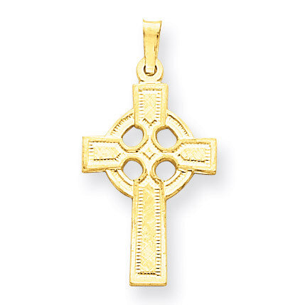 Celtic Cross Charm 14k Gold XR531, MPN: XR531, 883957450636