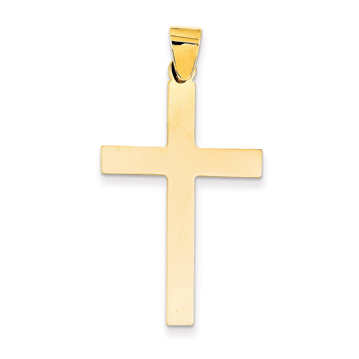 Cross Pendant 14k Gold Polished XR566, MPN: XR566, 658226124606
