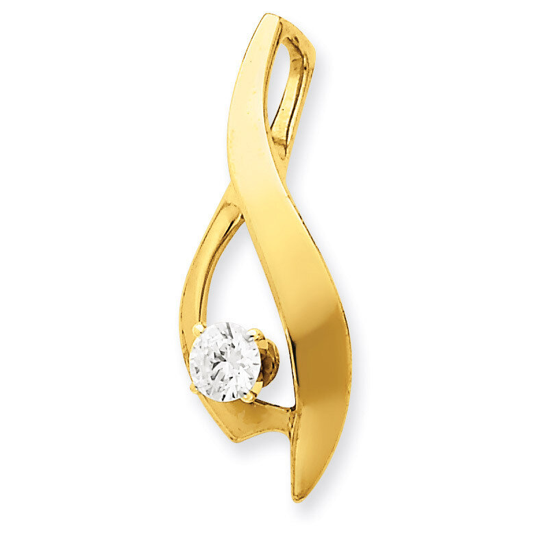 Diamond Slide Mounting 14k Gold XS1223, MPN: XS1223, 191101544774