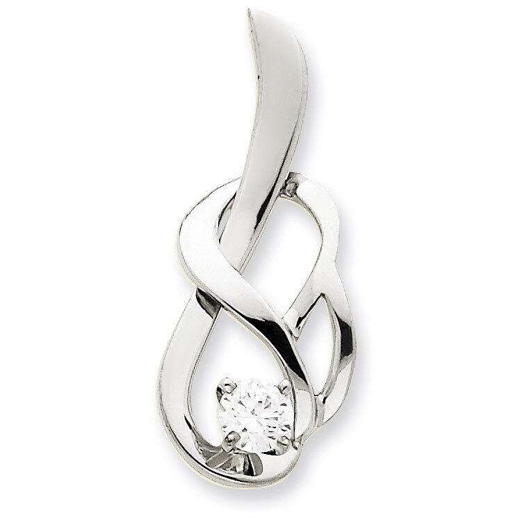 Diamond Slide Mounting 14k White Gold XSW415, MPN: XSW415, 191101545191