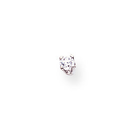 Complete Diamond Stud Earring 14k White Gold XW1AA-S