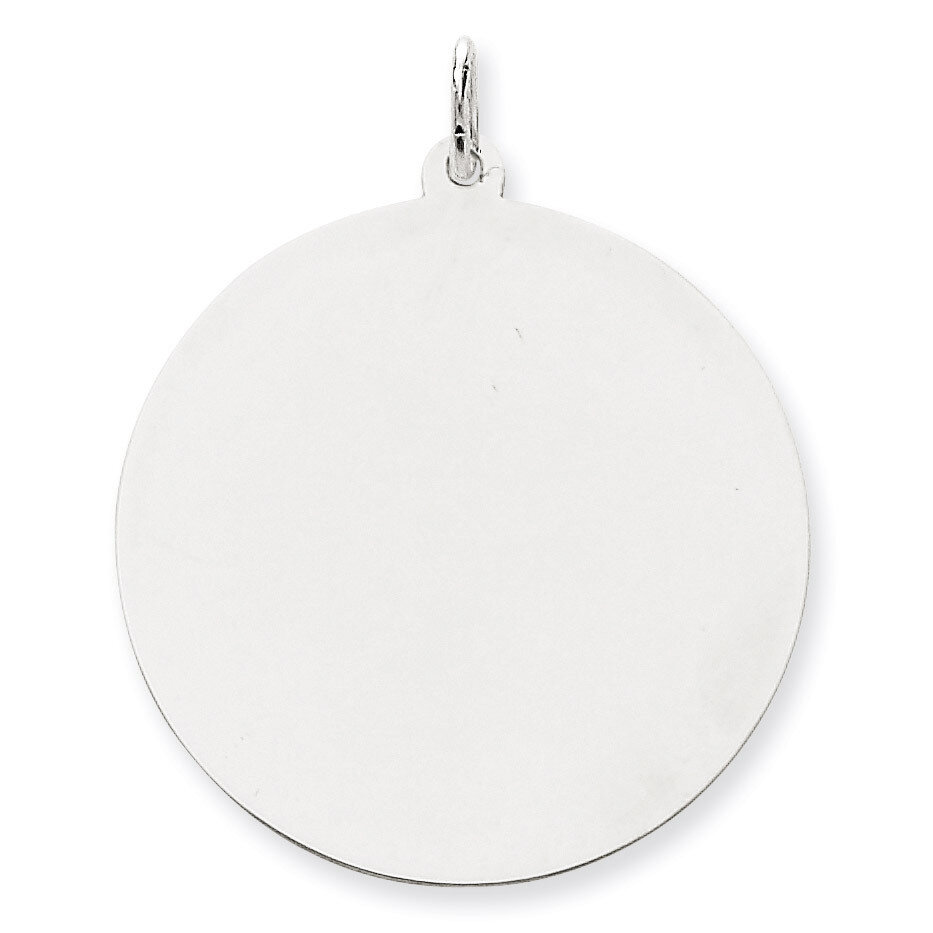 Round Disc Charm 14k White Gold XWM596/18, MPN: XWM596/18, 883957422817