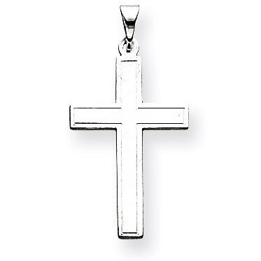 Latin Cross Pendant 14k White Gold XWR10, MPN: XWR10, 883957977935