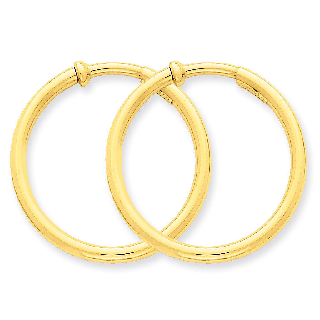 Non-Pierced Hoops Earrings 14k Gold XY418, MPN: XY418, 886774370910