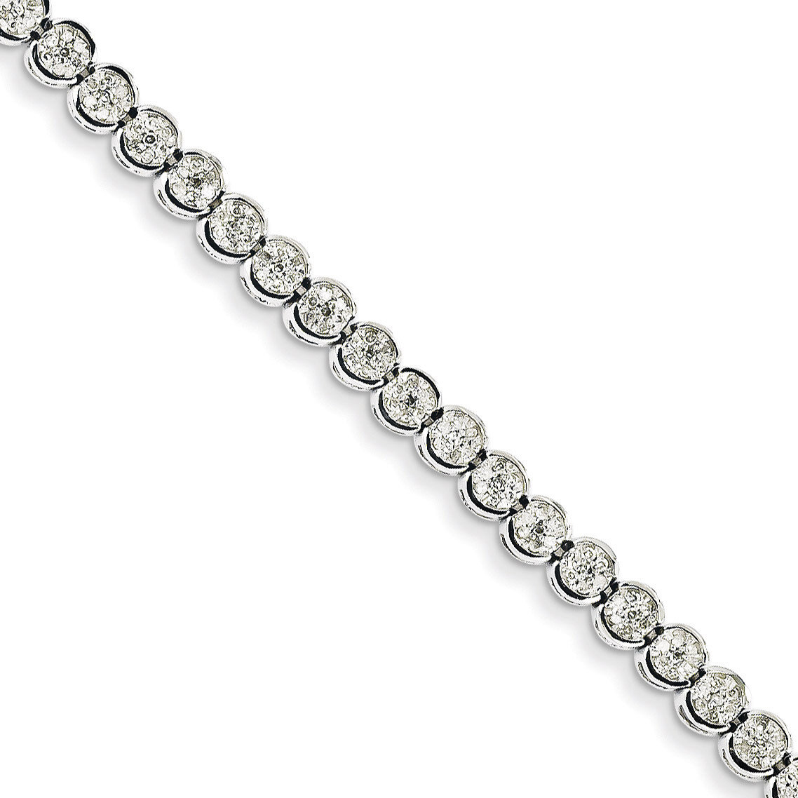 Diamond Bracelet 14k White Gold Y10841A, MPN: Y10841A, 883957453514