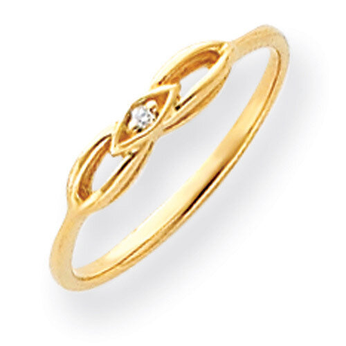 Diamond ring 14k Gold Polished Y4258AA