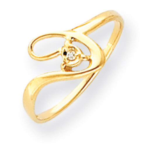 Diamond ring 14k Gold Polished Y4261AA