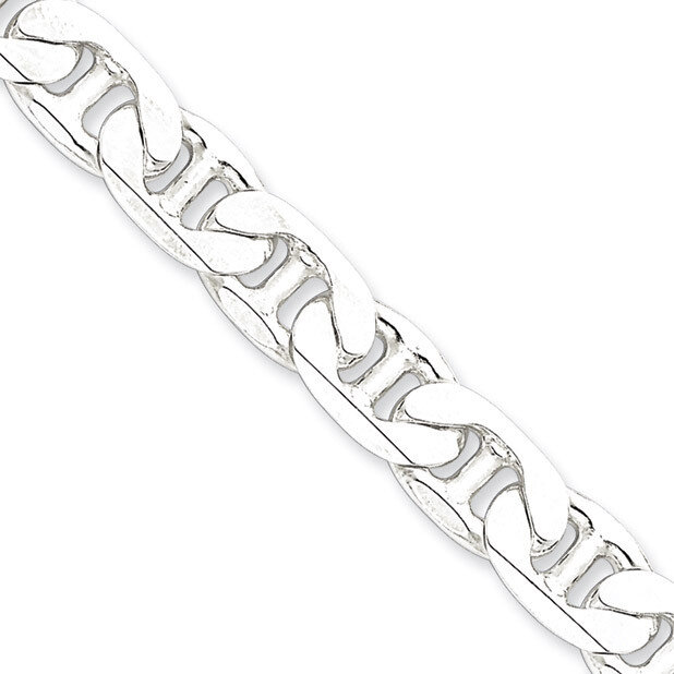 22 Inch 9.5mm Anchor Chain Sterling Silver QAN250-22, MPN: QAN250-22, 886774410555