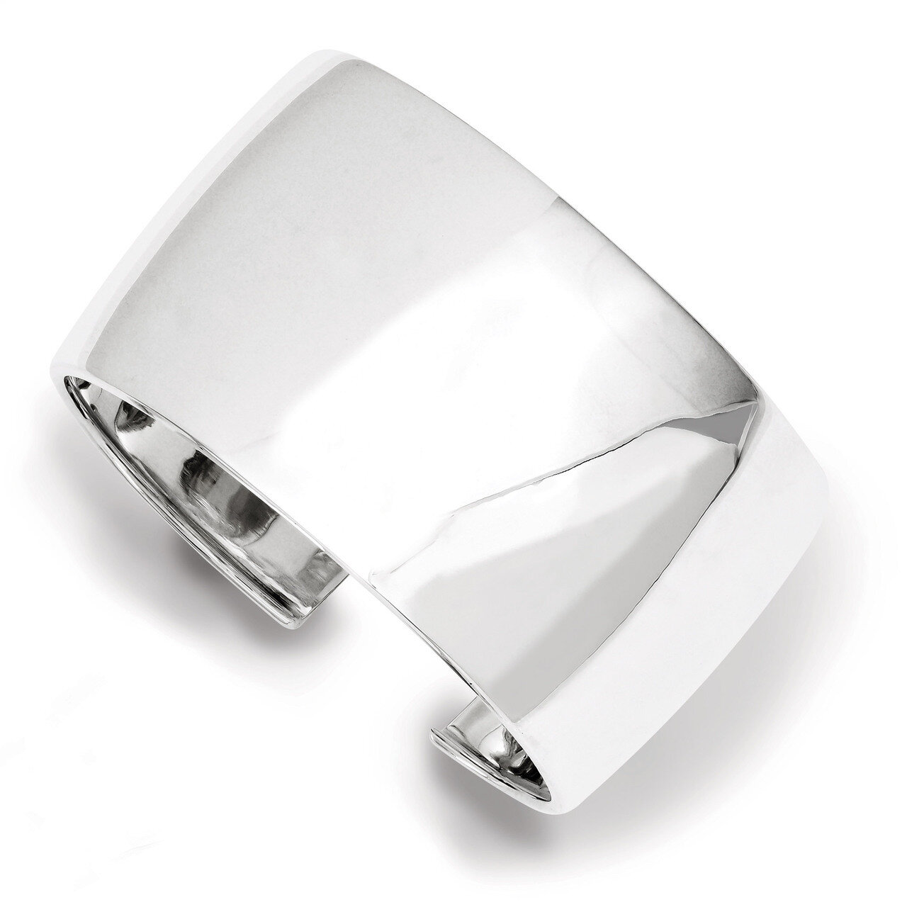 40mm Cuff Bangle Bracelet Sterling Silver QB340, MPN: QB340, 191101641503