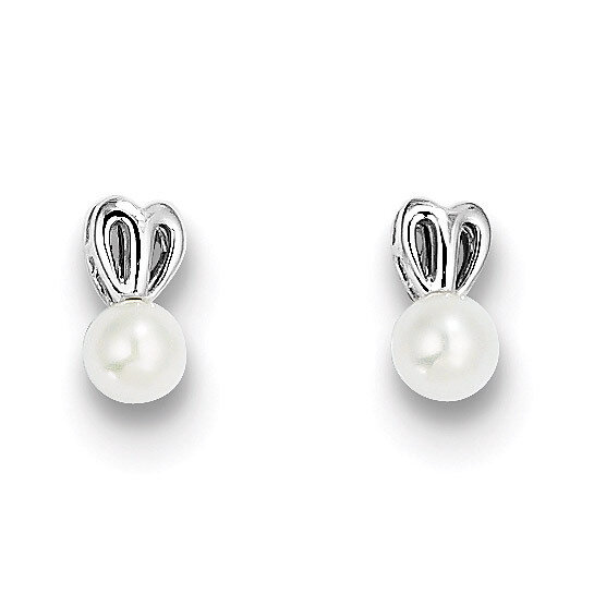 Pearl June Earrings Sterling Silver Cultured QBE20JUN, MPN: QBE20JUN, 883957396606