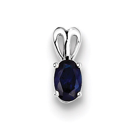 Sapphire September Pendant Sterling Silver QBPD20SEP, MPN: QBPD20SEP, 883957518626