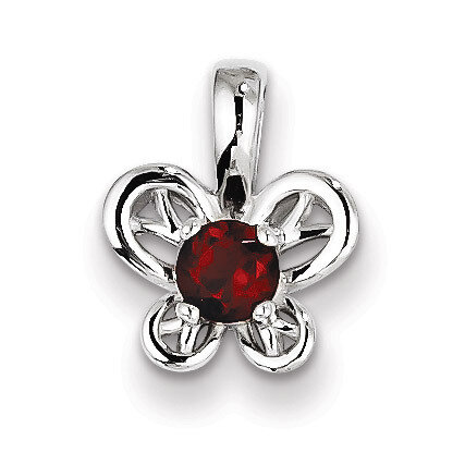 Garnet January Pendant Sterling Silver QBPD24JAN, MPN: QBPD24JAN, 883957317144