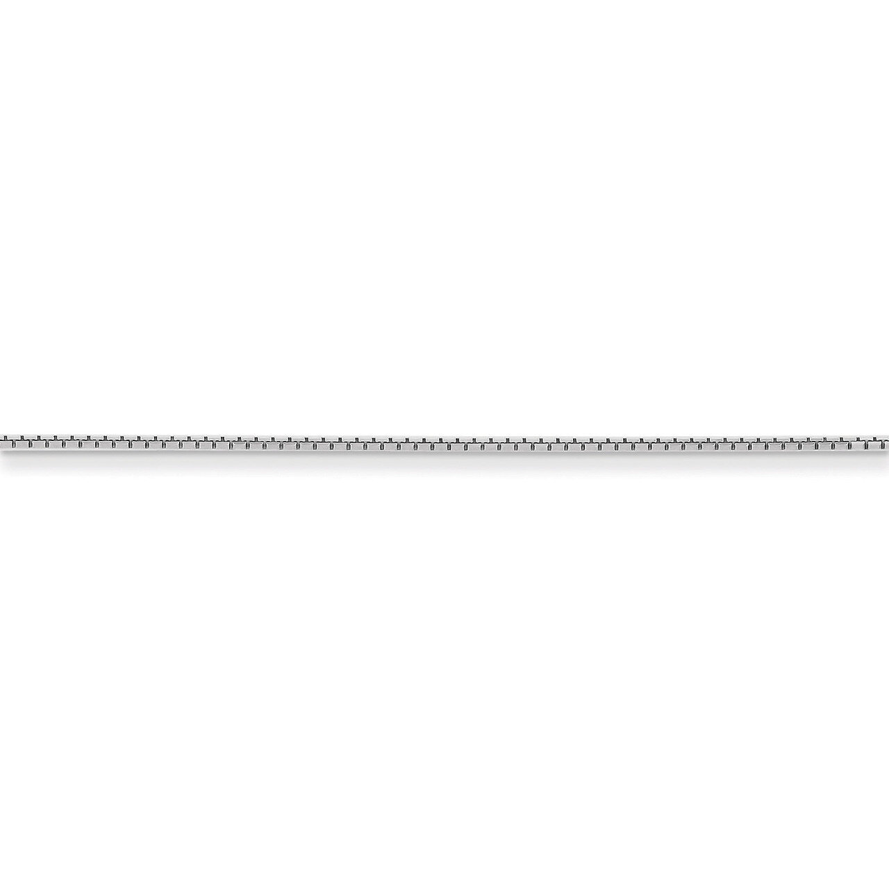 16 Inch 1.15mm 8 Side Diamond Cut Box Chain Sterling Silver QBR022-16, MPN: QBR022-16, 886774412948