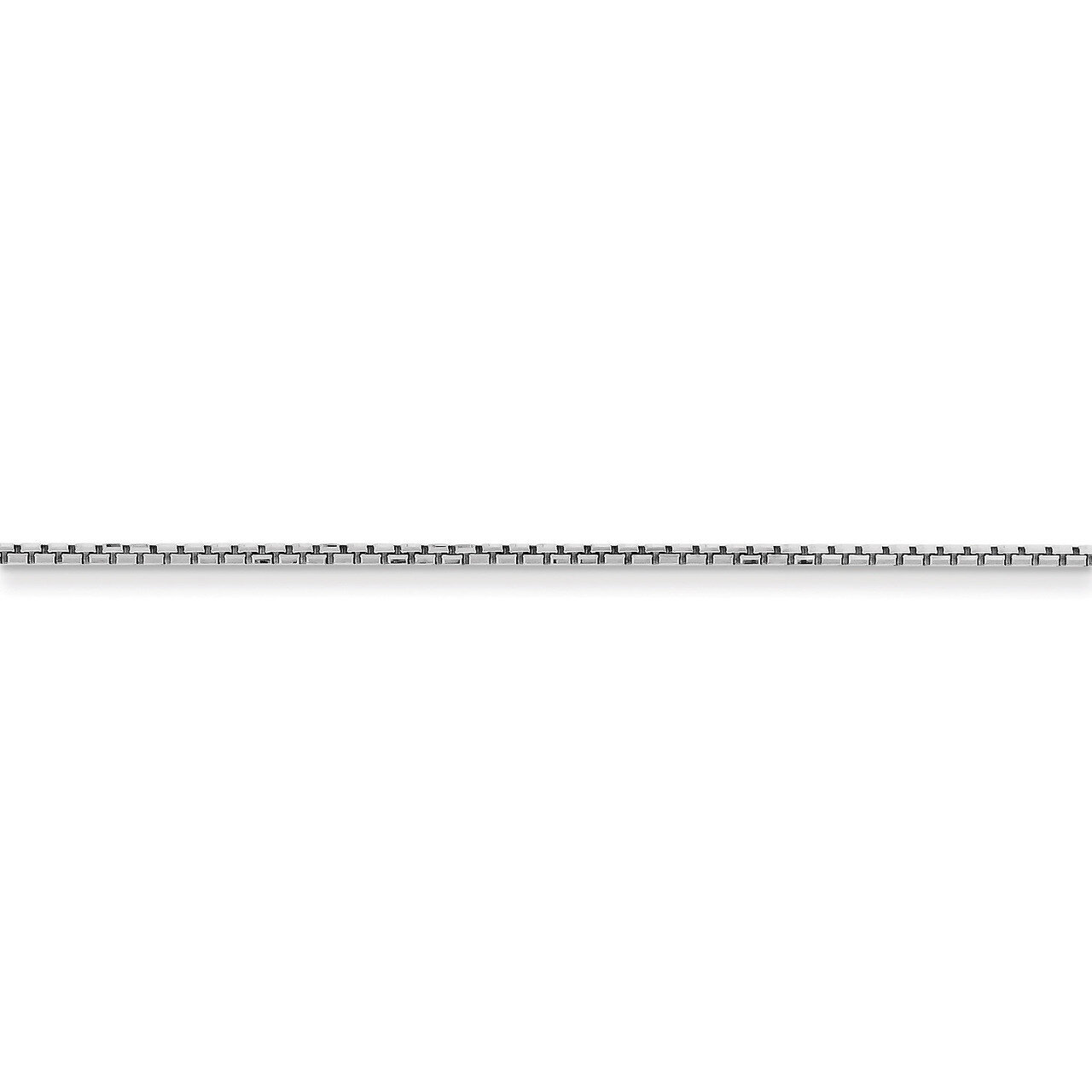 20 Inch 1.35mm 8 Side Diamond Cut Box Chain Sterling Silver QBR026-20, MPN: QBR026-20, 886774413068