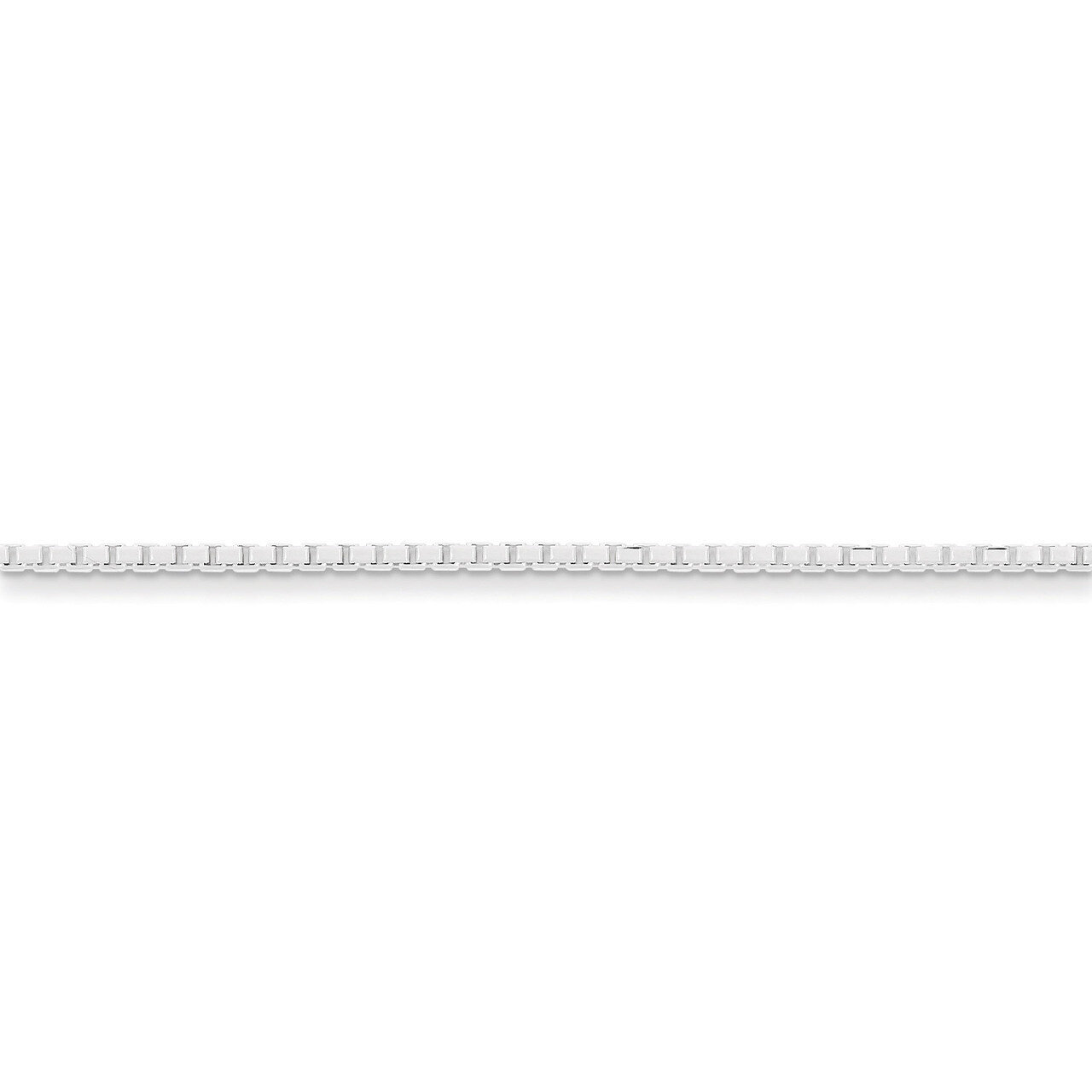 20 Inch 1.7mm Diamond-cut Box Chain Sterling Silver QBR035-20, MPN: QBR035-20, 886774413150