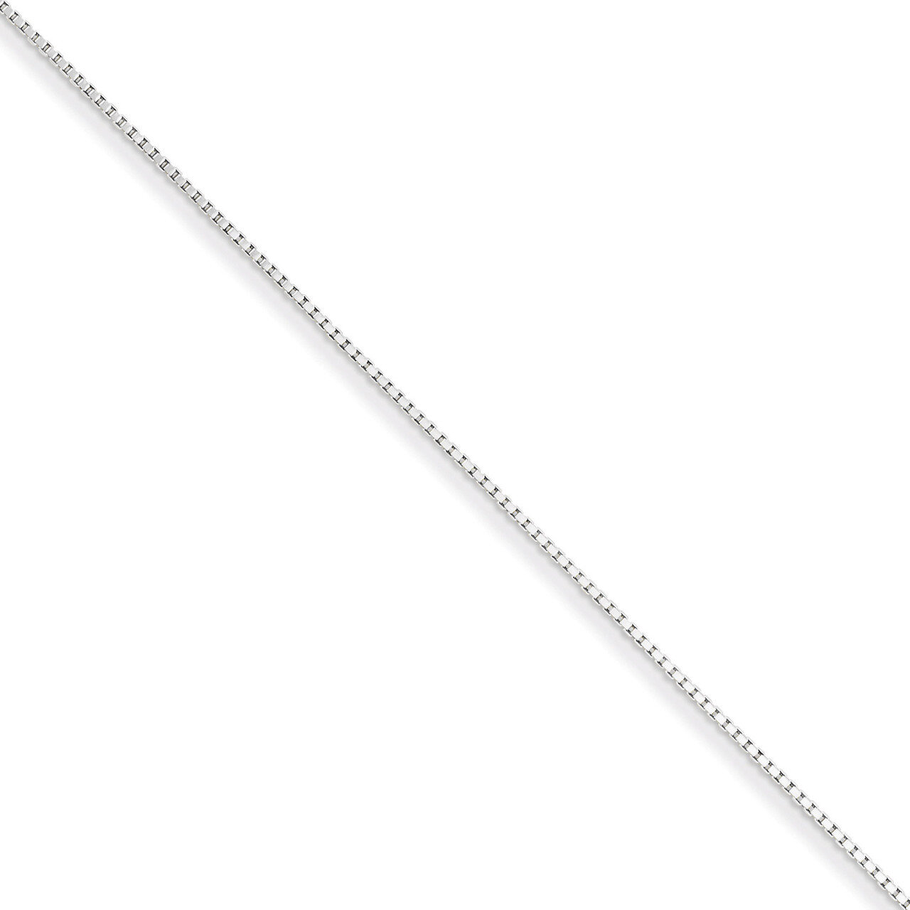 30 Inch .90mm Box Chain Sterling Silver QBX019-30