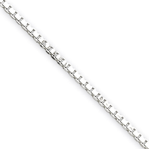 30 Inch 1.75mm Box Chain Sterling Silver QBX035-30, MPN: QBX035-30, 886774412740