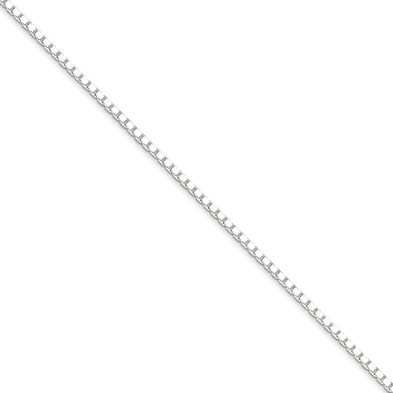 24 Inch 2mm Box Chain Sterling Silver QBX040-24, MPN: QBX040-24, 883957904139