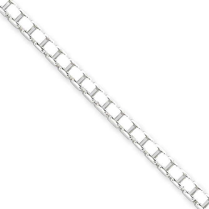 16 Inch 3.25mm Box Chain Sterling Silver QBX060-16, MPN: QBX060-16, 883957904184