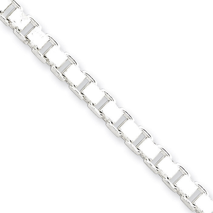 18 Inch 4.5mm Box Chain Sterling Silver QBX100-18, MPN: QBX100-18, 883957904245
