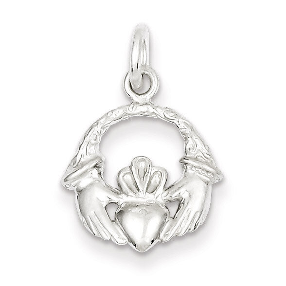 Claddagh Charm Sterling Silver QC1017, MPN: QC1017, 883957005928