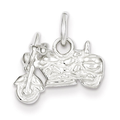 Motorcycle Charm Sterling Silver QC1033