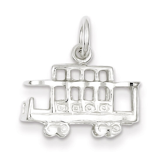 Caboose Charm Sterling Silver QC1039, MPN: QC1039, 883957904863