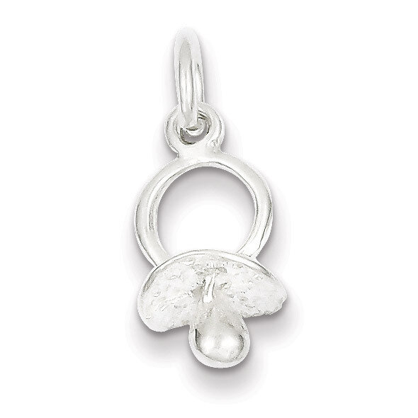 Pacifier Charm Sterling Silver QC1045, MPN: QC1045, 883957904887