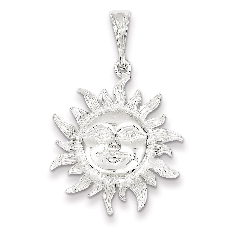 Sun Pendant Sterling Silver QC1067, MPN: QC1067, 883957904979