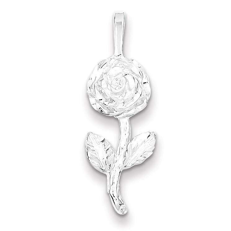 Rose Pendant Sterling Silver QC1079