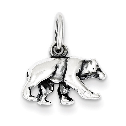 Bear Charm Sterling Silver QC1443, MPN: QC1443, 883957560649