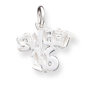 Sweet 16 Charm Sterling Silver QC1591, MPN: QC1591, 883957905310