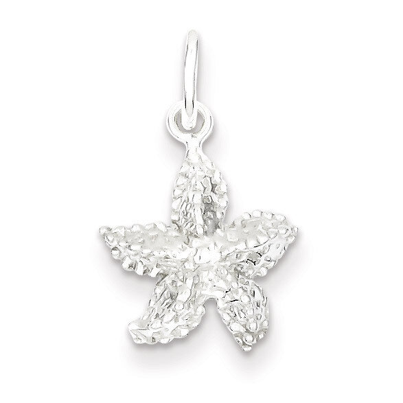 Starfish Charm Sterling Silver QC1652, MPN: QC1652, 883957976310