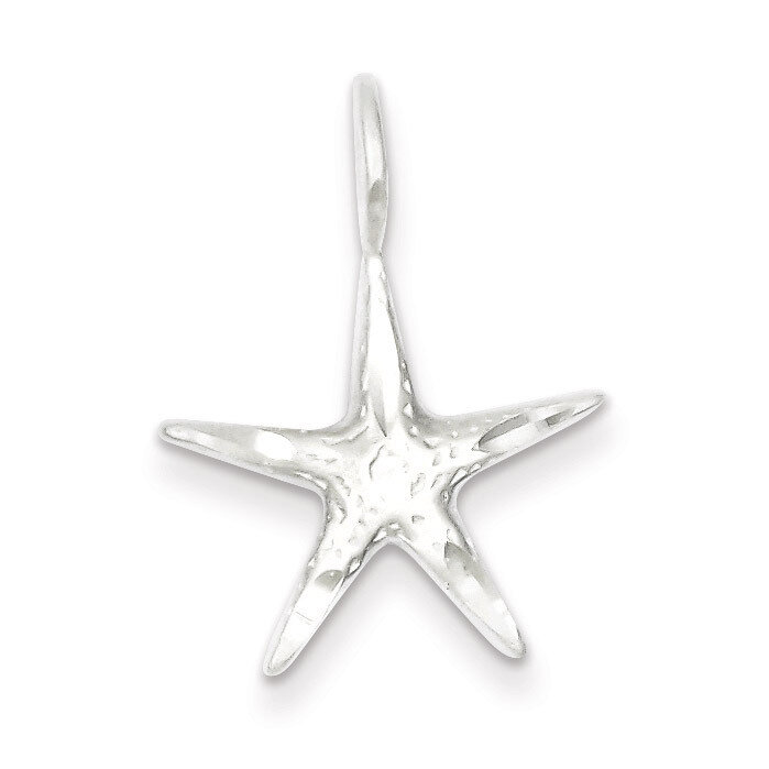 Starfish Charm Sterling Silver QC1656, MPN: QC1656, 883957976341