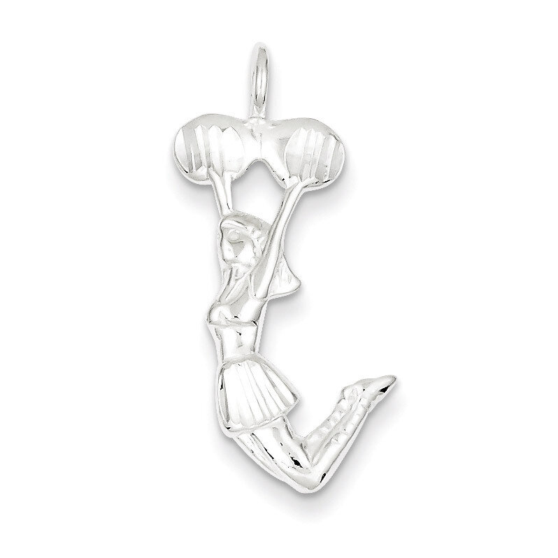 Cheerleader Charm Sterling Silver QC1831, MPN: QC1831, 883957583150