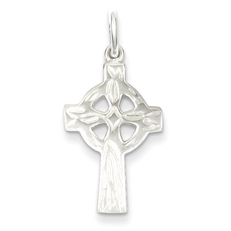 Celtic Cross Charm Sterling Silver QC1900