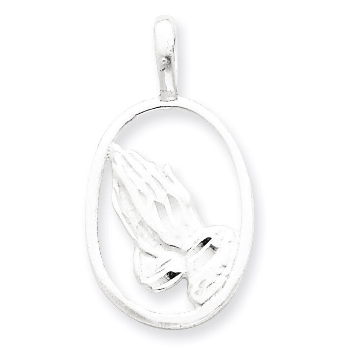 Praying Hands Pendant Sterling Silver QC1992, MPN: QC1992, 883957278834