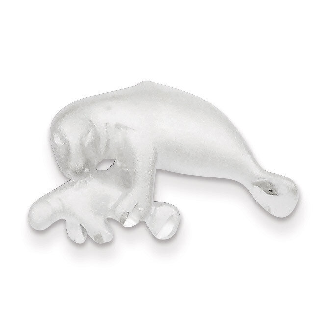 Manatee with Baby Charm Sterling Silver QC2052, MPN: QC2052, 883957560724