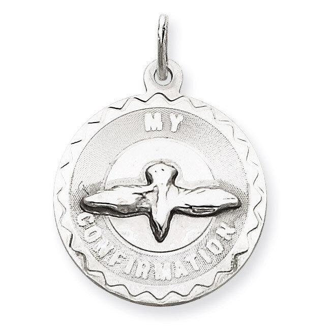 My Confirmation Disc Charm Sterling Silver QC2395