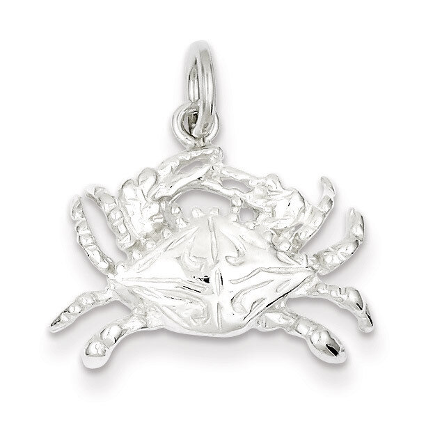 Crab Charm Sterling Silver QC2514, MPN: QC2514, 883957976334